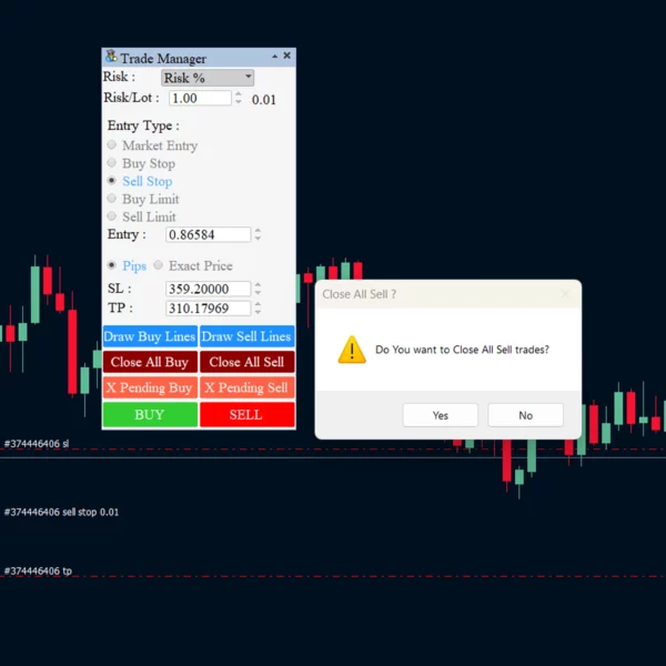 FOREX TRADE MANAGER MT4 EA - Image 3