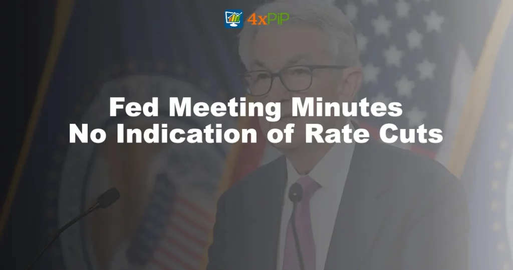 federal-meeting-minutes:-no-indication-of-rate-cuts