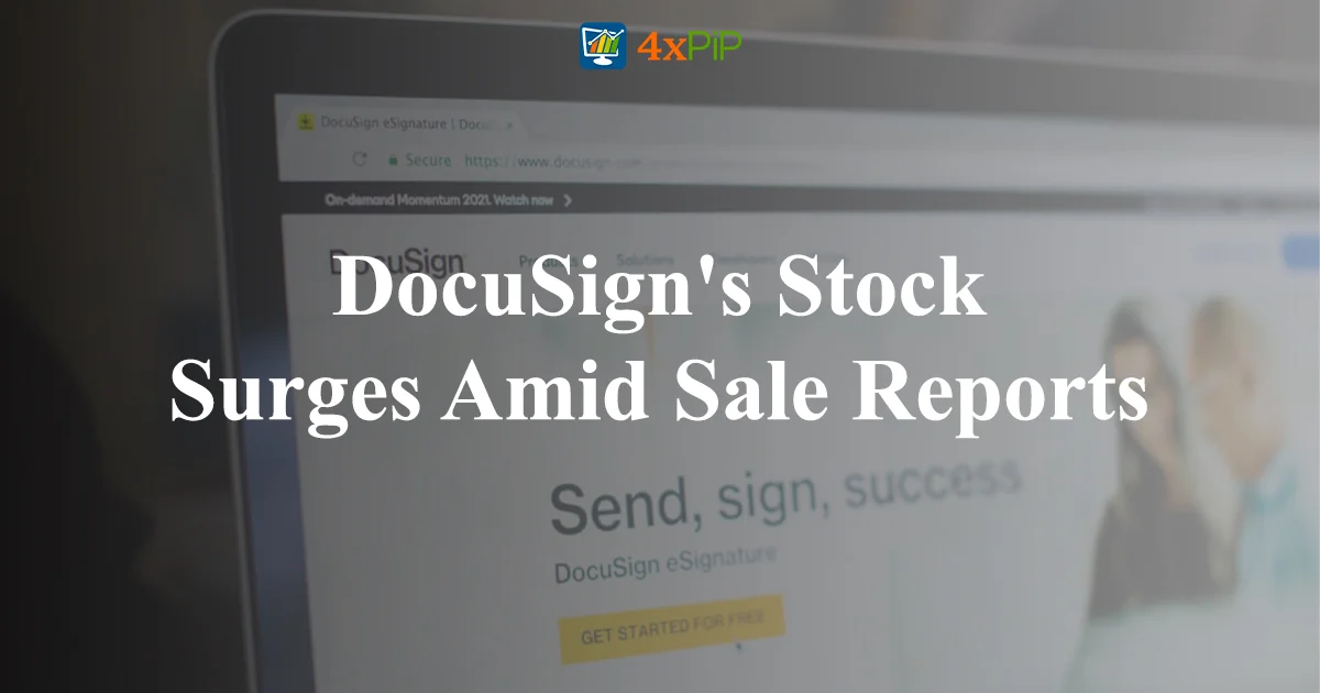 docusign's-stock-surges-amid-sale-reports