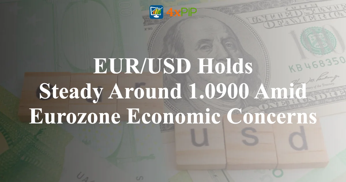 EUR/USD-holds-steady-around-1.0900-amid-eurozone-economic-concerns