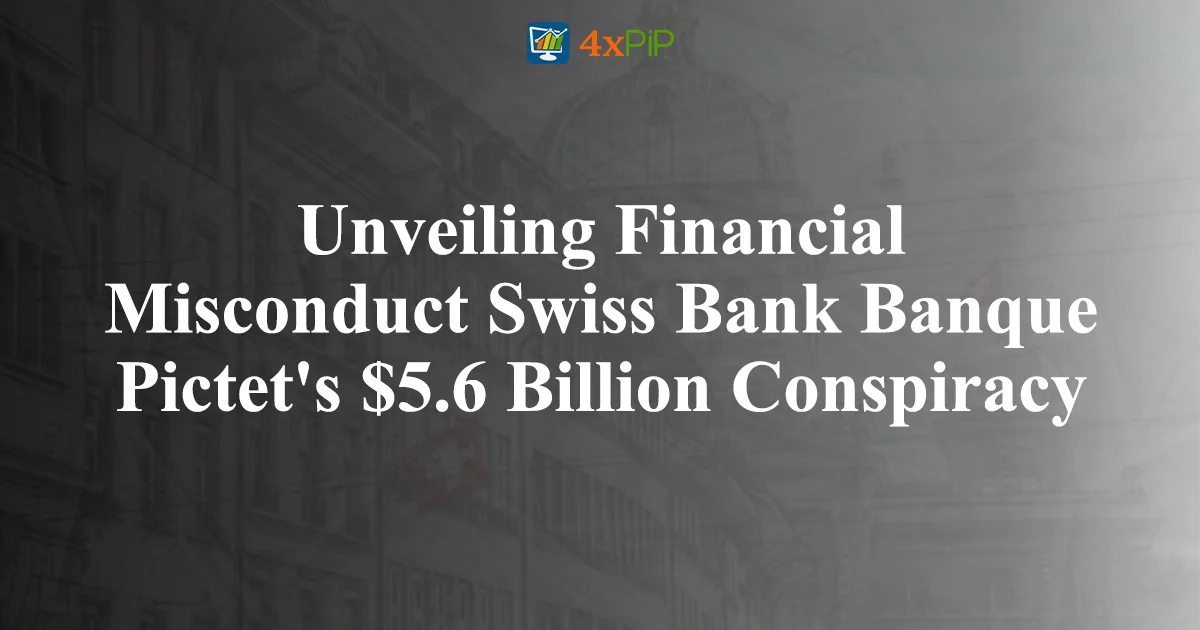 unveiling-financial misconduct-swiss bank-panque-pictet's-$5.6-billion-conspiracy
