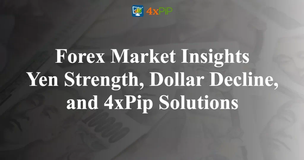 forex-market-insights-yen-strength-dollar-decline-and-4xPip-solutions