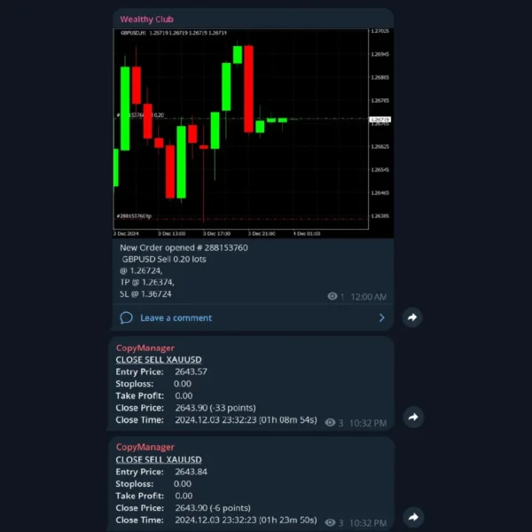 MT5 EA to send Signal Alerts to Telegram channel - Image 2