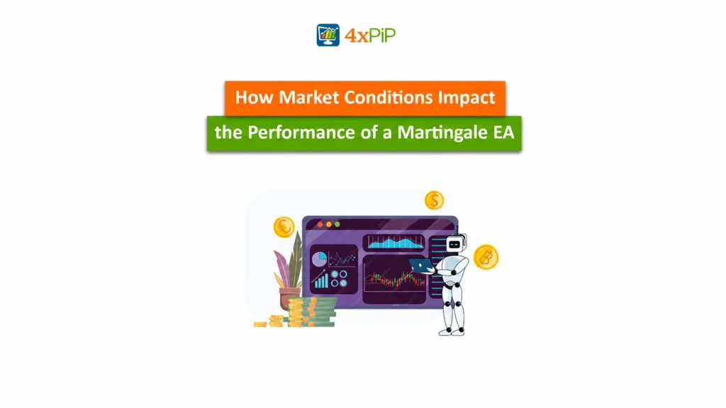 how market conditions impact the performance of a martingale ea