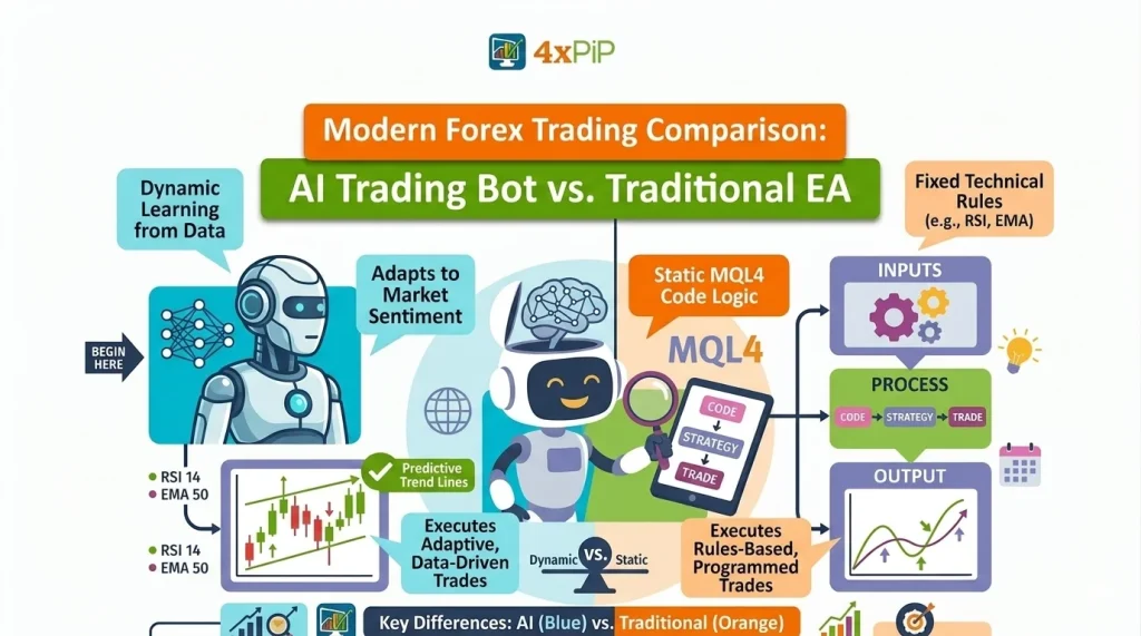 ai trading bot vs traditional ea: which one Is better for modern forex trading?